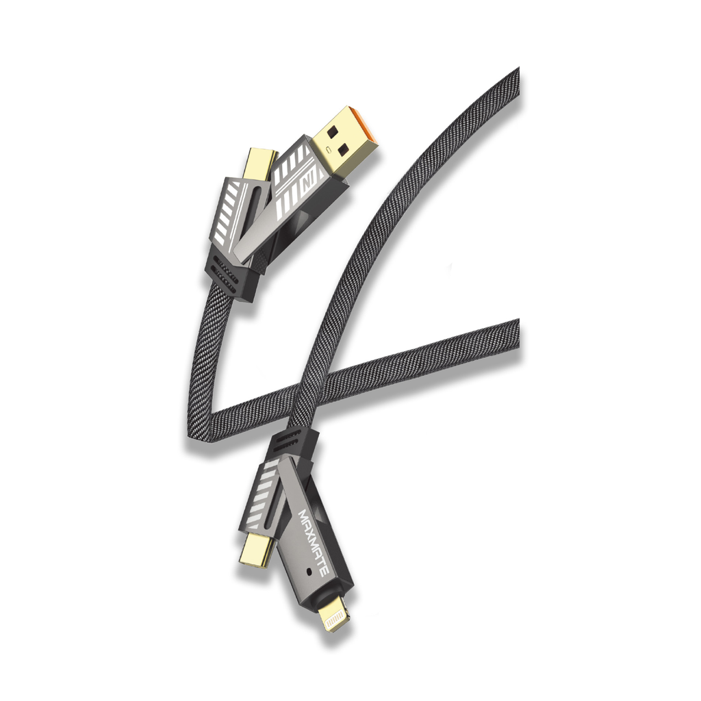 MPV949C 4in1 Mecha Style Cable Grey	