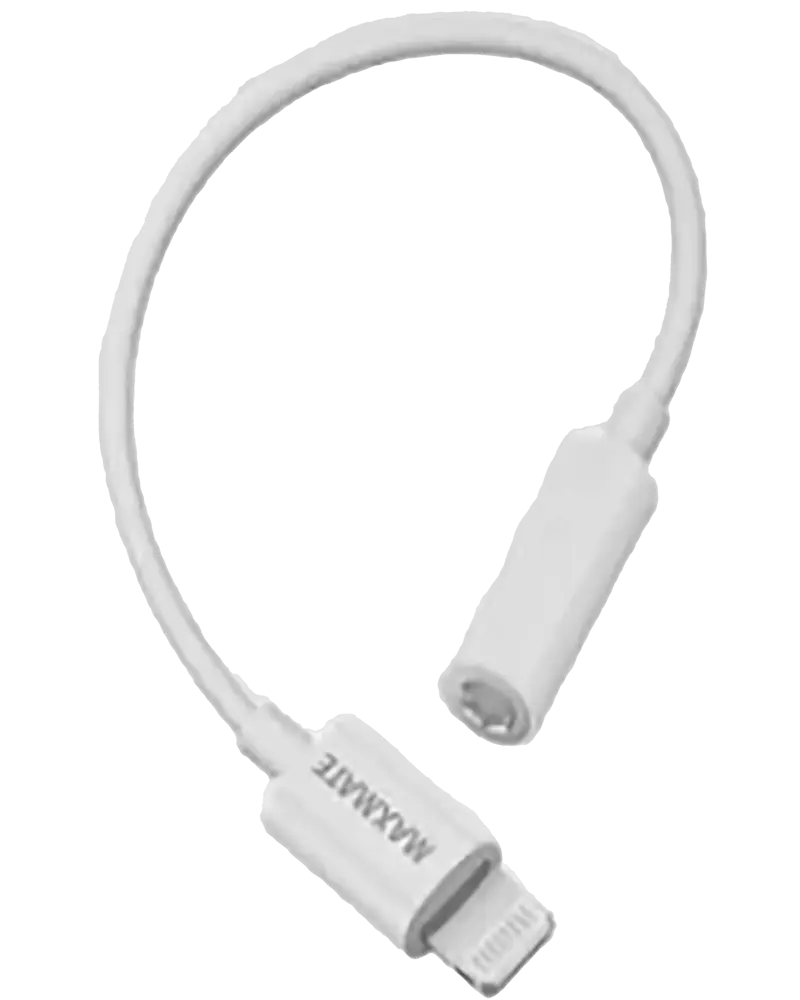 MA05 3.5 Aux to Lightning Cable