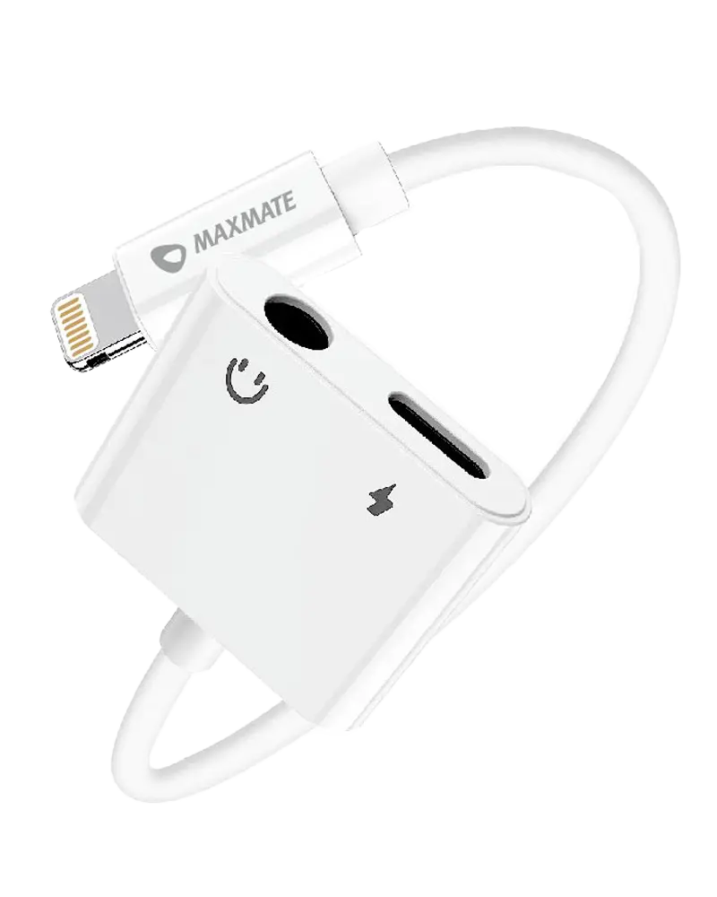MA08 2 in 1 to 3.5 Aux Cable + Charging