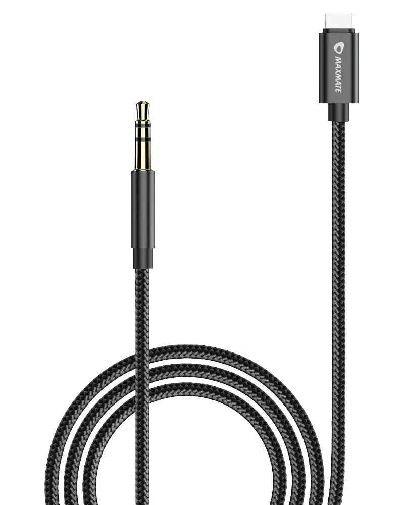 MA12 Braided 3.5 Aux to Type-C Cable