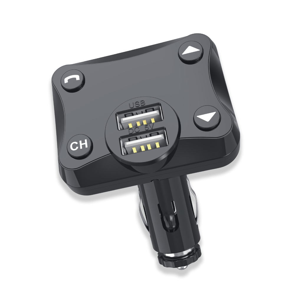 MCM06 Bluetooth FM Transmitter USB Charger 18W