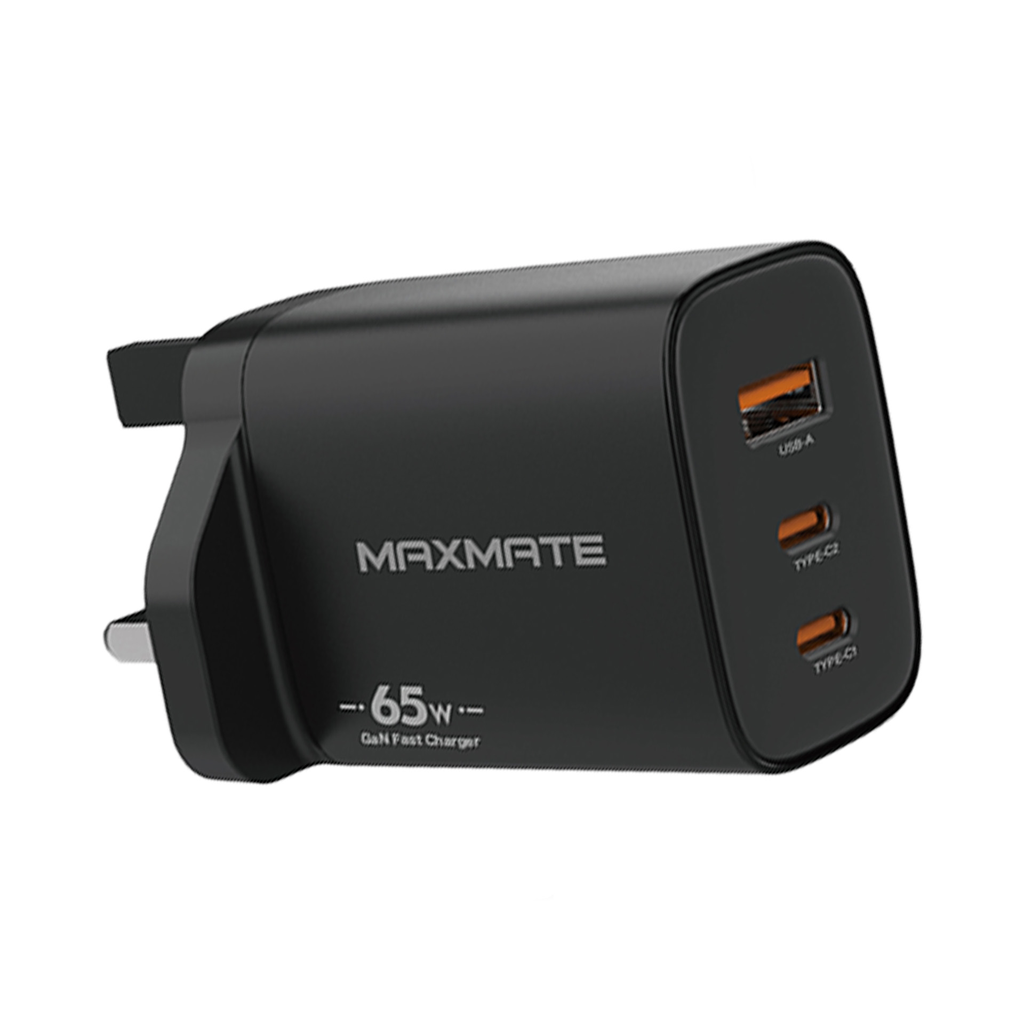 MPV36 GaN Supper Fast Charging 65W Home Adapter 2PD + USB