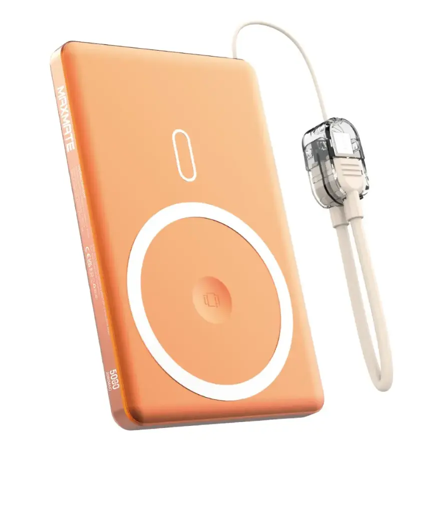 MPV07P Magsafe Power Bank 5,000mAh with cable (15w) 