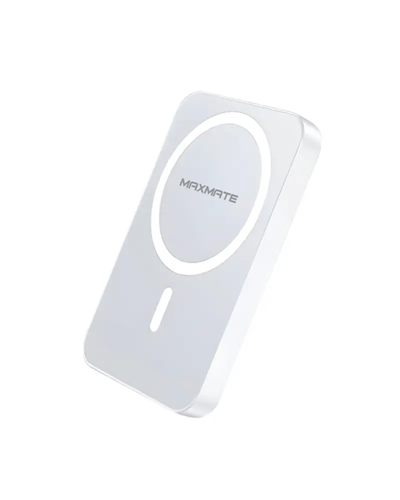 MPV12P Magnetic MagSafe Wireless PowerBank 5000mAh White