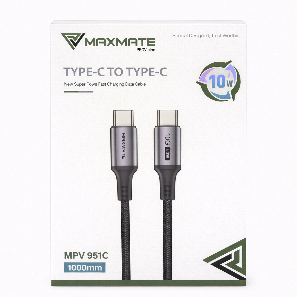 MPV951C Fast charging C to C cable 10w