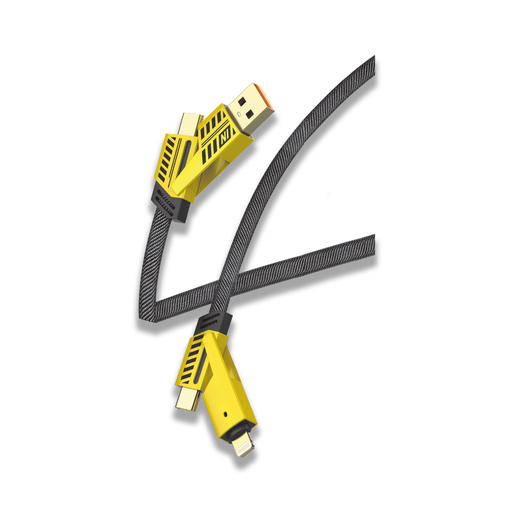 MPV949C 4in1 Mecha Style Cable Yellow