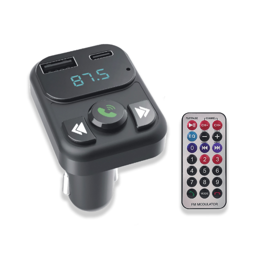 MCM08 Bluetooth FM Transmitter PD and USB