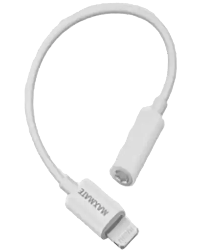 MA05 3.5 Aux to Lightning Cable