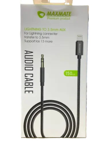 MA07 Lightning to Aux Cable