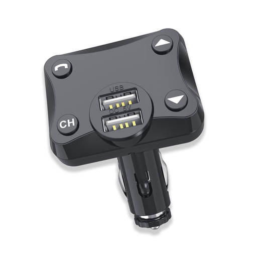 MCM06 Bluetooth FM Transmitter USB Charger 18W