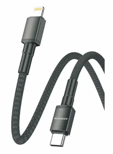 MMC901 Braided USB C to Lightning Cable 1M