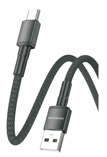 MMC904 Braided USB to USB C Cable 1M 