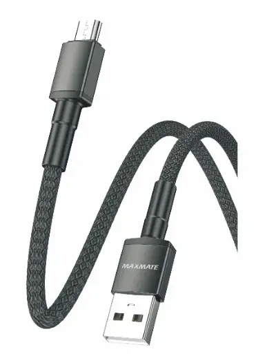 MMC905 Braided USB to Micro Cable 1M
