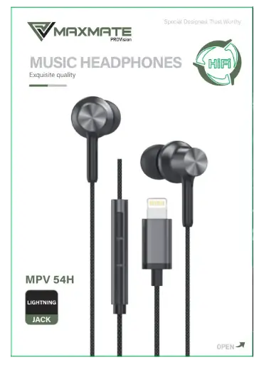 MPV54H Music Headphones Lightning