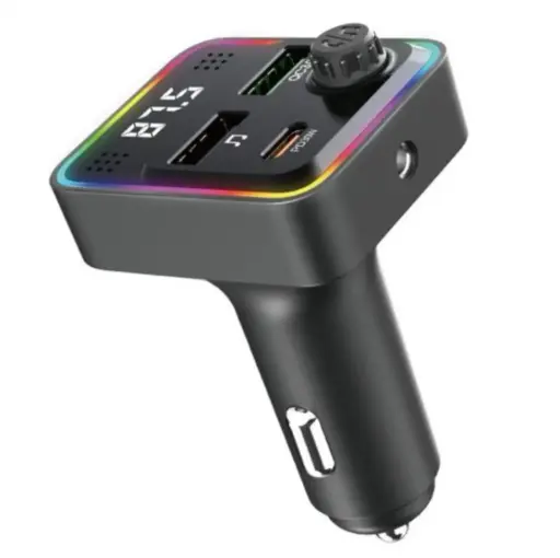 GMM01 Car Charger 30W Type-C, 2USB-A Output