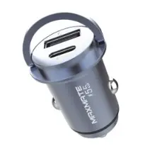 MPV27T Super Fast car charger 55W, USB-A, USB-C