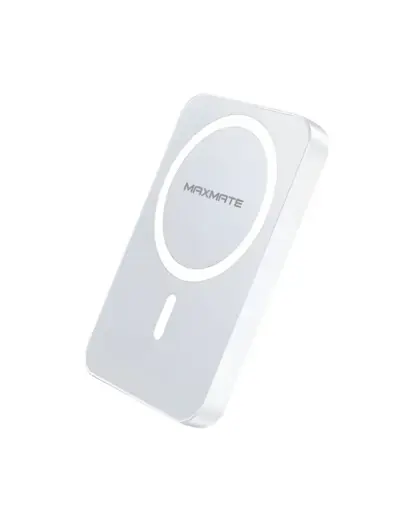 MPV12P Magnetic MagSafe Wireless PowerBank 5000mAh White